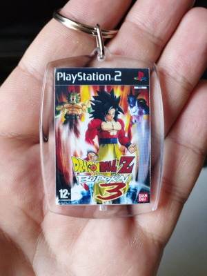 Dragon Ball Z Budokai 3 PS2 acrylic keychain