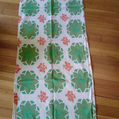Vintage cotton tablecloths, set of 3