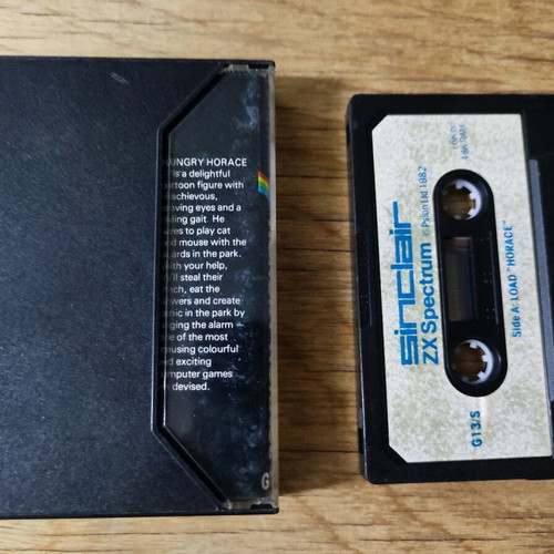 Hungry Horace 1982 game for Spectrum used