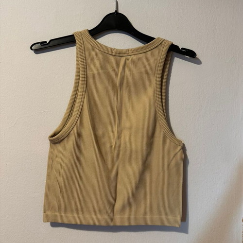 Crop top used, size M, beige from Stradivarius