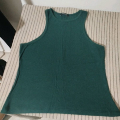 Trendyol sleeveless shirt used, size L fits M