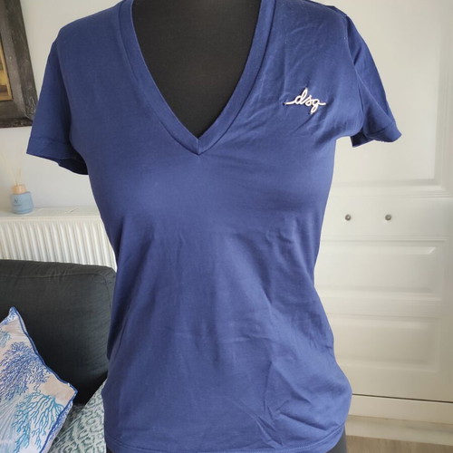 Dsquared2 blue t-shirt like new, slim fit, size L