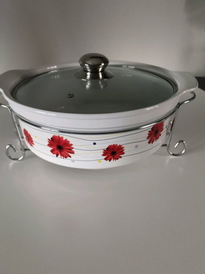 Round fireproof pot new