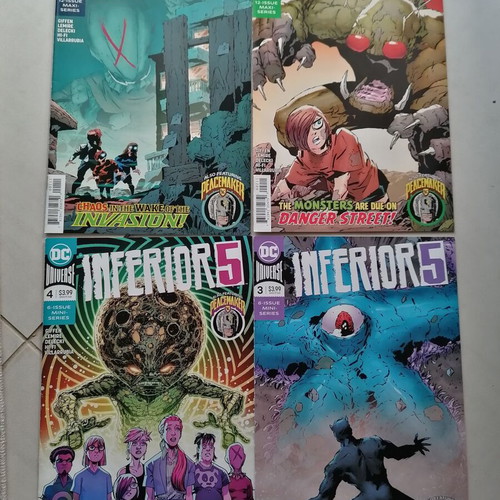 Inferior 5 comic like new, 4 issues DC Comics 2019