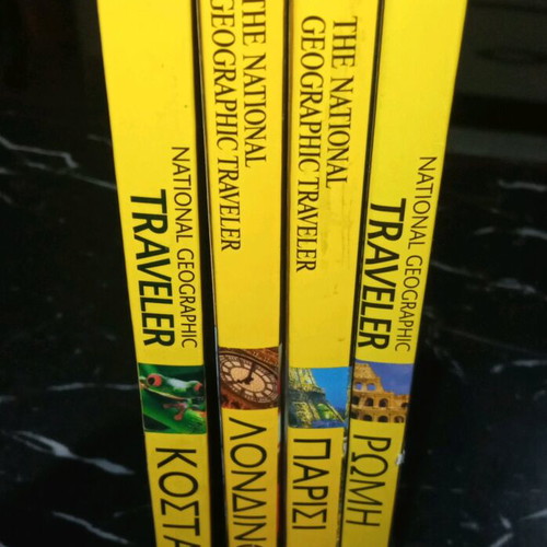 National Geographic Travel Guides Costa Rica London Paris Rome new