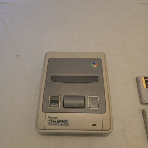 Super Nintendo Entertainment System with 3 games, used
