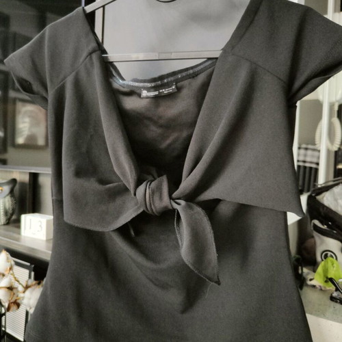 Zara women's evening blouse like new, black, size M