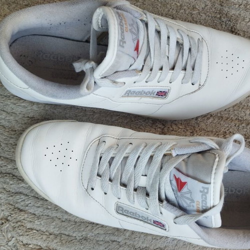 Reebok Classic Princess women's white sneakers, size 40