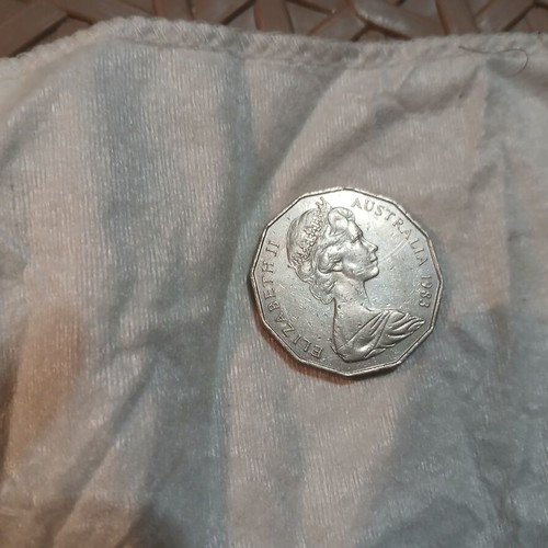 Australia 50 Cents 1983 coin used