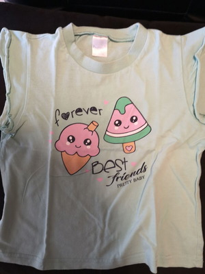 Pretty Baby pajama shirt used, 116 cm, 5-6 years