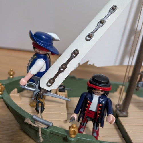 Playmobil Pirate Ship with Crew and Accessories