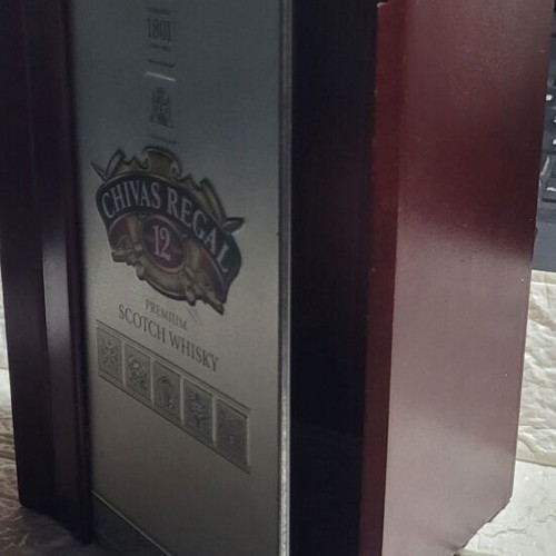 Chivas Regal 12 Years Old collectible gift box used