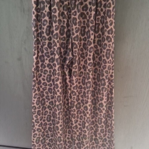 Karavan animal print pants with elastic waist