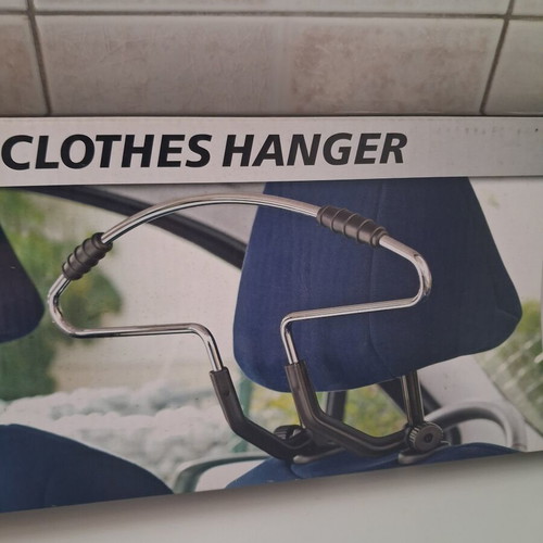 Car Headrest Hanger new, chrome steel