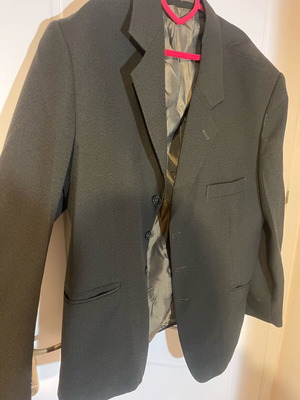 Cavalieri gray blazer suit like new, size XXL