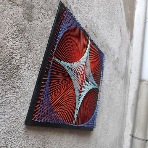 NOVA Handmade 3D String Art Wall Decor