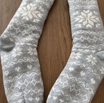Winter socks, one size, grey