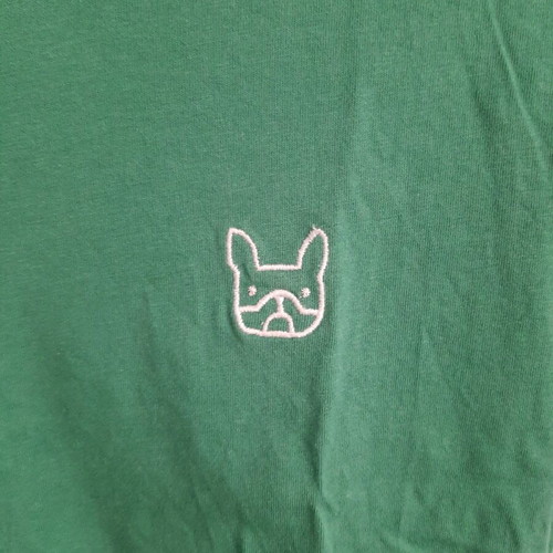 Jack & Jones men's t-shirt like new, size S, organic cotton, green