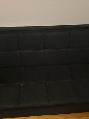 Sofa bed like new, black