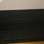 Sofa bed like new, black