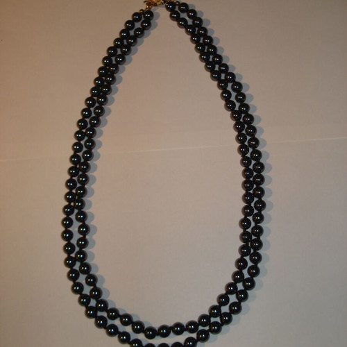 Hematite necklace used
