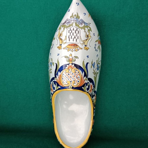 Sabot vintage decorative piece from French ceramic like new