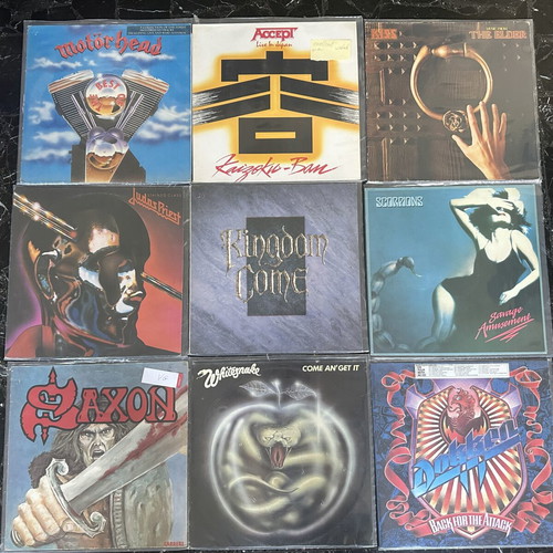 Hardrock Records collection, rock genre
