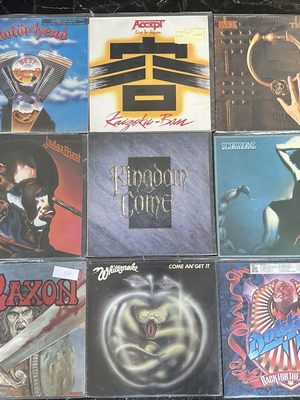 Hardrock Records collection, rock genre
