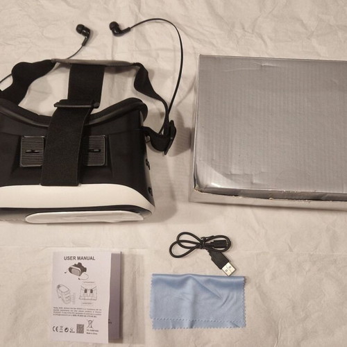 VR Glasses MO9072 with Bluetooth Headphones new