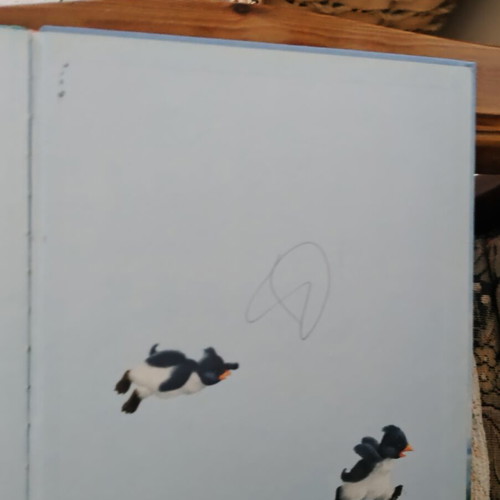 Children's fairy tale book used, with a smudge on the back