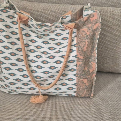 Τσάντα θάλασσας Ble Resort Collection ώμου σαν καινούργιο, πολύχρωμη