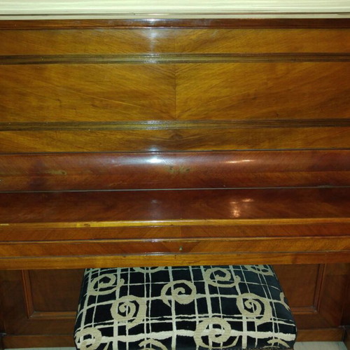 A. Nieber & Co. Berlin upright piano, antique, fully functional
