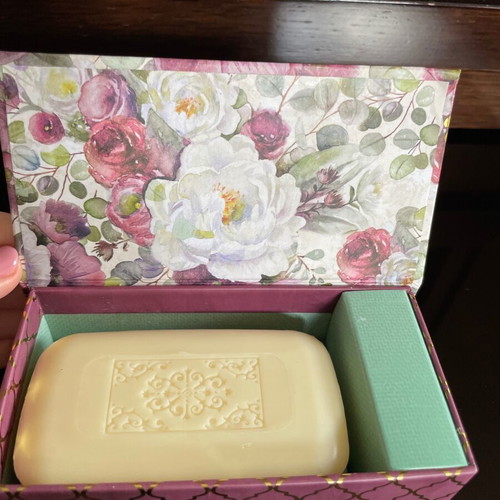 Music box with aromatic soap new