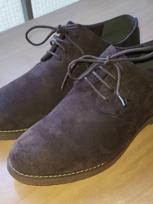 Ustyle Suede ανδρικά casual παπούτσια καφέ νούμερο 44