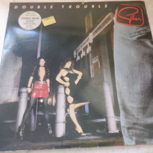 Gillan Double Trouble double LP vinyl like new, English pressing