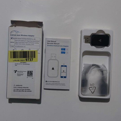 Aizeo SYY04 Wireless Car Adapter for Android Auto new