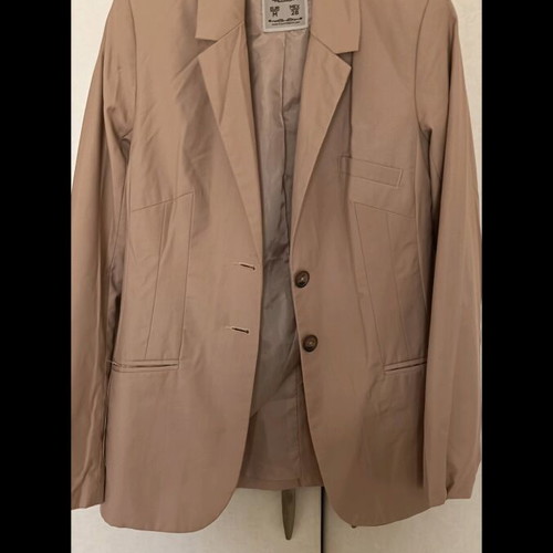 Pull & Bear beige jacket like new, size M