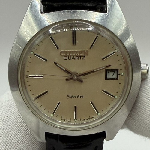 Citizen Seven Quartz wristwatch, vintage Japanese quartz