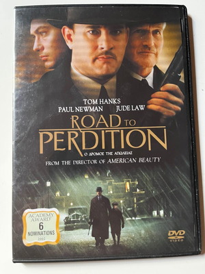 Road to Perdition DVD used with subtitles, action drama thriller
