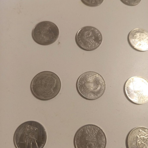 500 Drachma Olympic Games coins new, set of 14