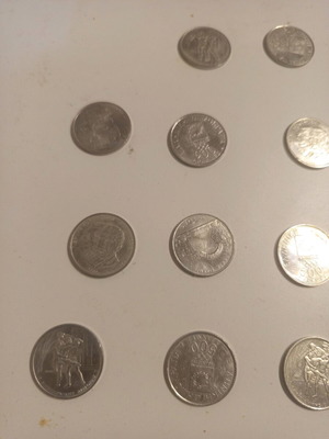 500 Drachma Olympic Games coins new, set of 14