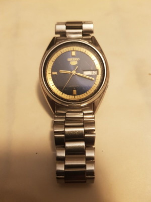 Seiko ρολόι 7009-3040 vintage μεταχειρισμένο, ασημί, ανδρικό