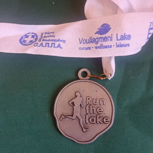 Commemorative Run the Lake 2018 Medal like new