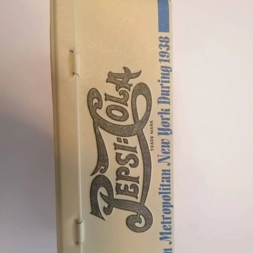 Pepsi Cola metal tin used by Virojianglor