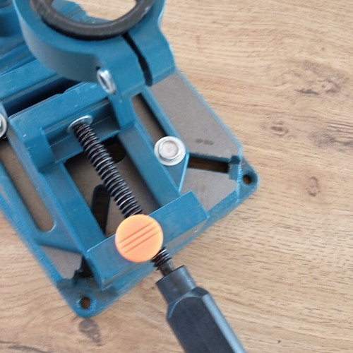 Bormann Pro BTS 2105 Drill Stand like new with quick-release aluminum clamp