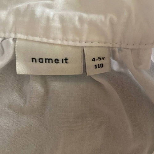 Name It white blouse for girls 4–5 years like new