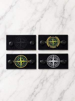 Stone Island patches, set of 4 designs