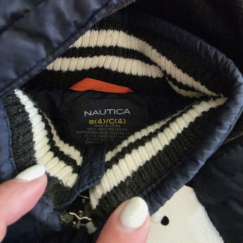 Nautica jacket size 4 like new, blue