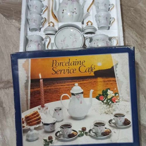 Porcelaine Service Cafe set of 15 pieces new