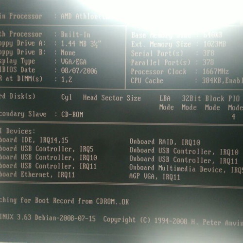 Amd Athlon 2000 XP SocketA Asrock K7VT4A KT400 KT400A used set with 1GB